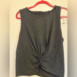 Charcoal workout tank